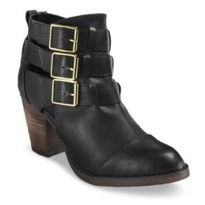 Mossimo Black Size 9 Ankle Booties